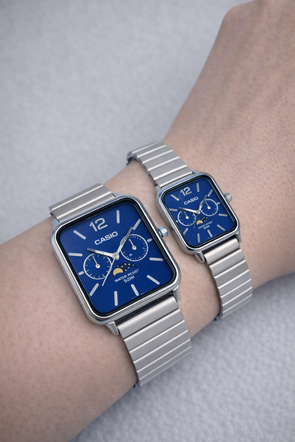 Yeşil Casıo Moon - Çiftler için