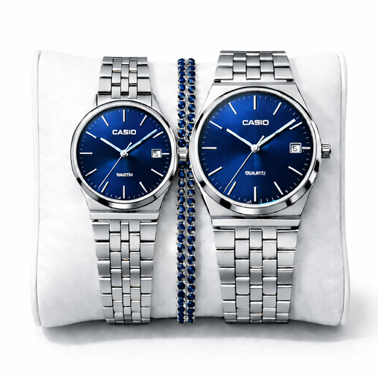 CASIO RETRO Çift - Mavi